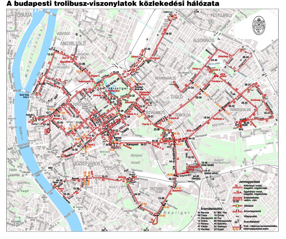 kaart budapest käru